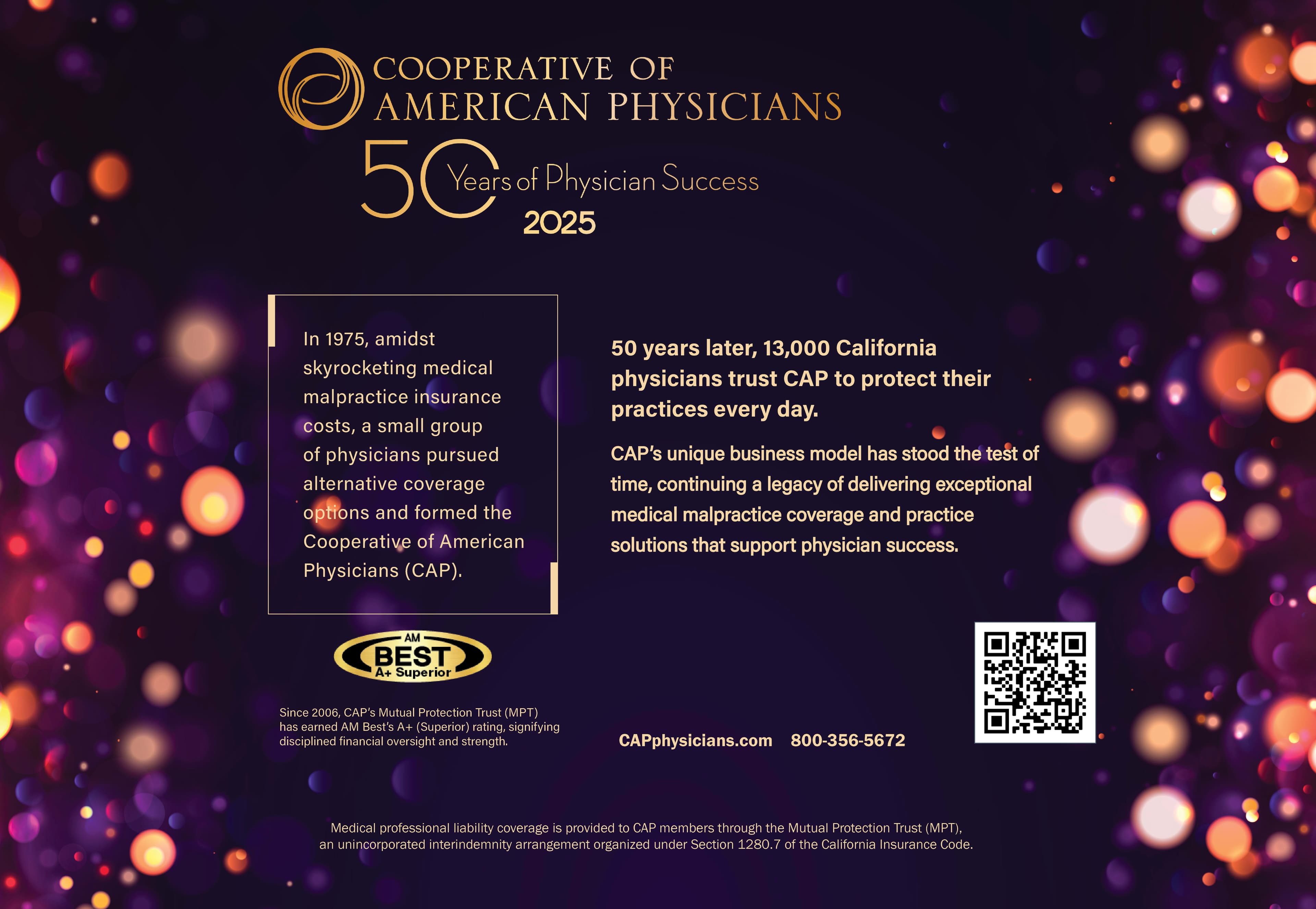 CAP 50th Anniversary
