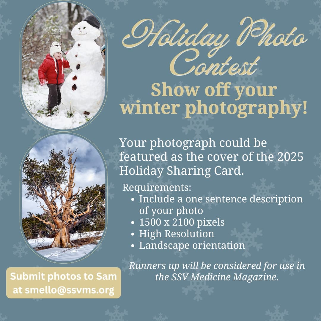 A flyer for a winter photo contest