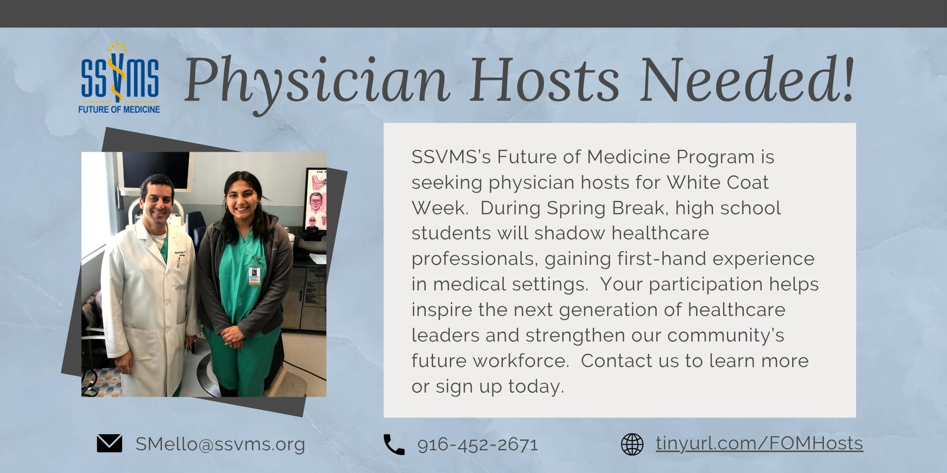 A picture of two people standing next to each other